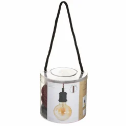ATMOSPHERA Suspension lumineuse simple (H120 cm) et cordon rouge Noir Online
