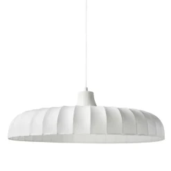 OSTARIA Suspension lumineuse tissu (D50 cm) Marcel he Blanc Sale