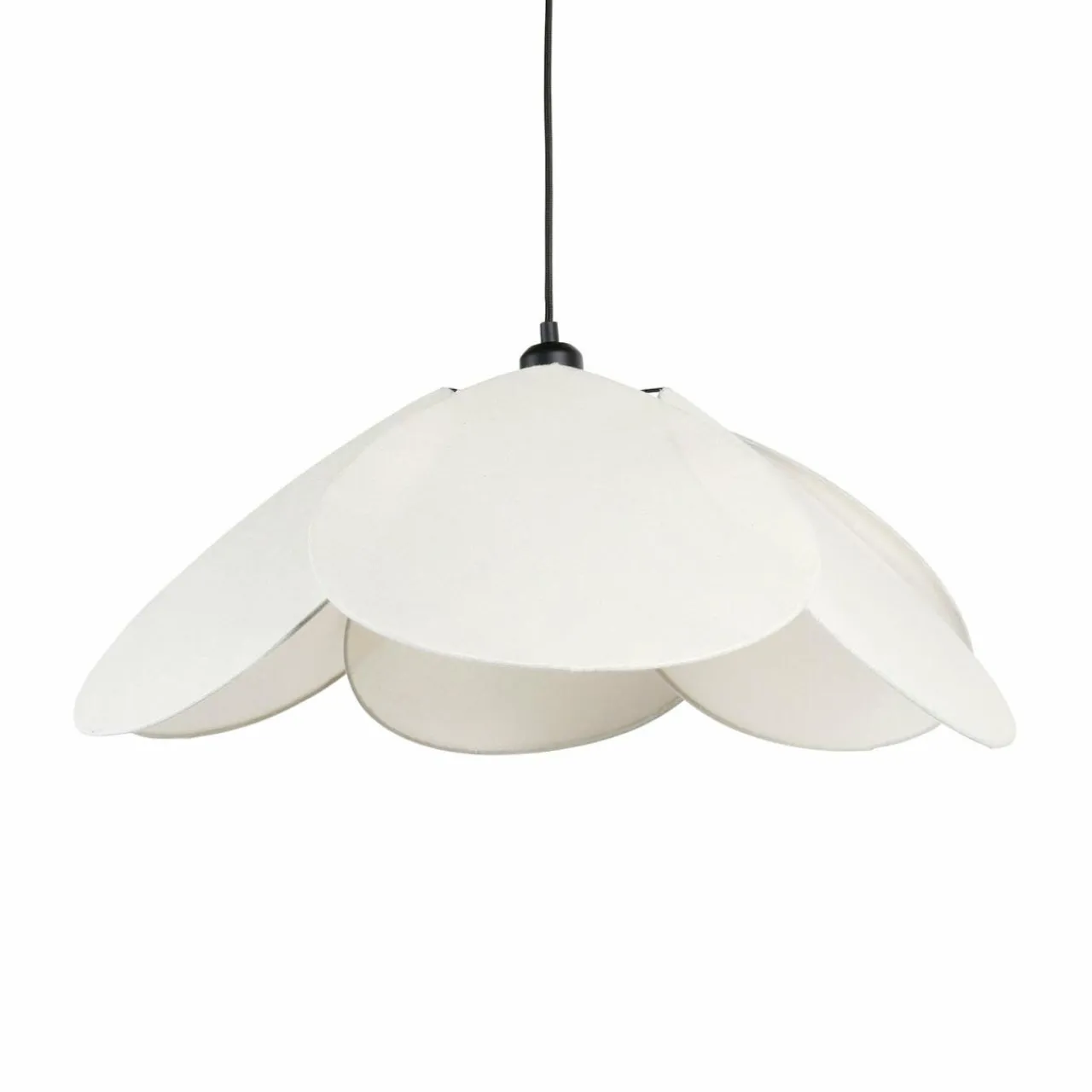 OSTARIA Suspension lumineuse tissu Pétale (D69 cm) Luminosa Beige Discount