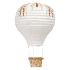OSTARIA Suspension montgolfière enfant papier (H40 cm) Serpentin Multicolore New