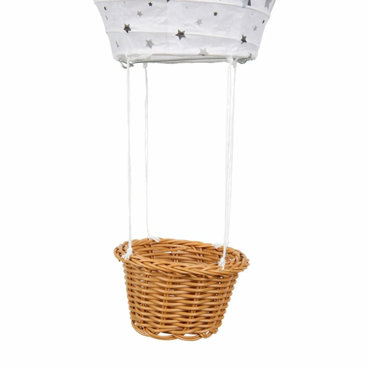 OSTARIA Suspension Montgolfière papier (D30 cm) Stars Multicolore