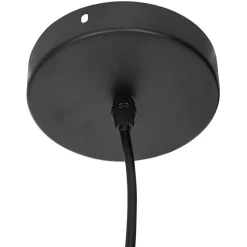 ATMOSPHERA Suspension métal (D19 cm) Diamant Noir Discount