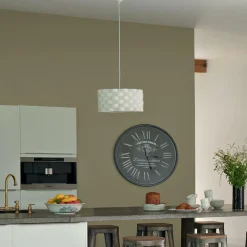 ATMOSPHERA Suspension origami (D32 cm) Moki he Blanc