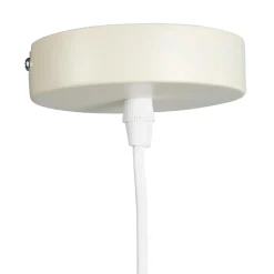 OSTARIA Suspension ronde métal (D29,5 cm) Colisée he Blanc Hot