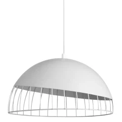 OSTARIA Suspension ronde métal (D29,5 cm) Colisée he Blanc Hot