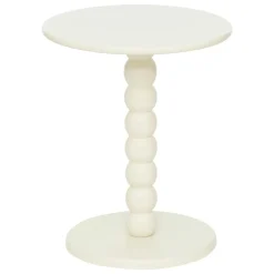 Atmosphera, cru017dateur d'intu017drieur Table à café bois (H46,5 cm) Chamlo he Blanc Best