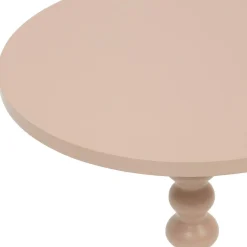 Atmosphera, cru017dateur d'intu017drieur Table à café ronde en bois (H50 cm) Alix Noisette Marron Outlet