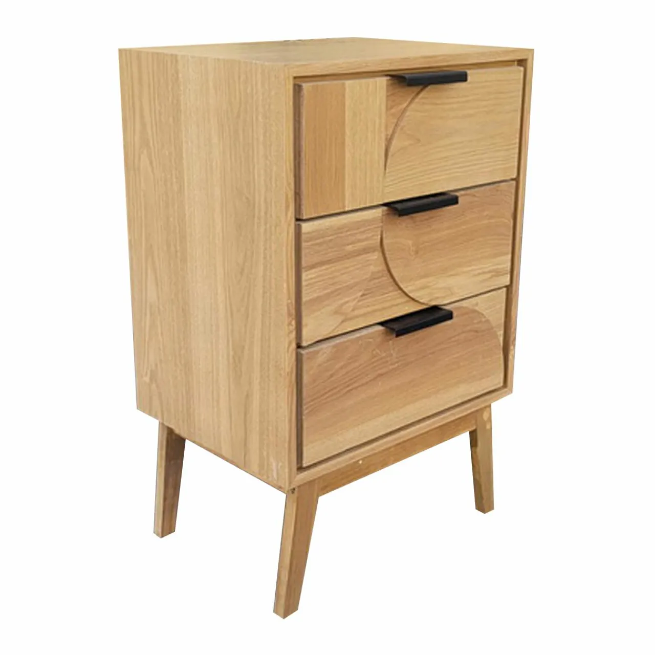 EMINZA Table d'appoint en (H65 cm) Hanoï Naturel Bois Best