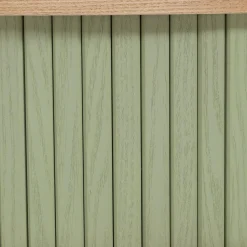 Atmosphera, cru017dateur d'intu017drieur Table de chevet ronde en bois (H54 cm) Nysos Vert d'eau Vert d'eau Online