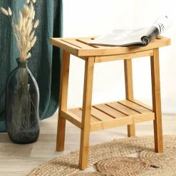ATMOSPHERA Tabouret de rangement (H46 cm) Harmony Naturel Hot