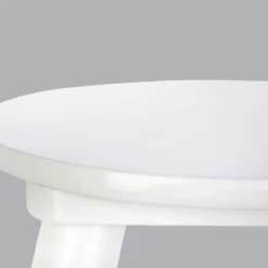 Atmosphera createur d'interieur for kids Tabouret enfant bois (H24 cm) Douceur Blanc Discount