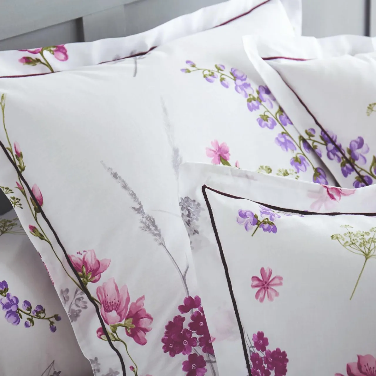 TRADI LINGE Taie de traversin coton (L200 cm) Pretty he Blanc Hot
