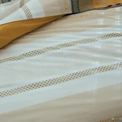 TRADILINGE Taie de traversin percale de coton (L200 cm) Marlow Jaune New