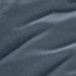 EMINZA Taie de traversin percale de coton (L185 cm) Cali Bleu marine