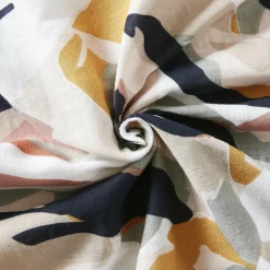 EMINZA Taie d'oreiller carrée gaze de coton (60 x 60 cm) Mathilda Multicolore New