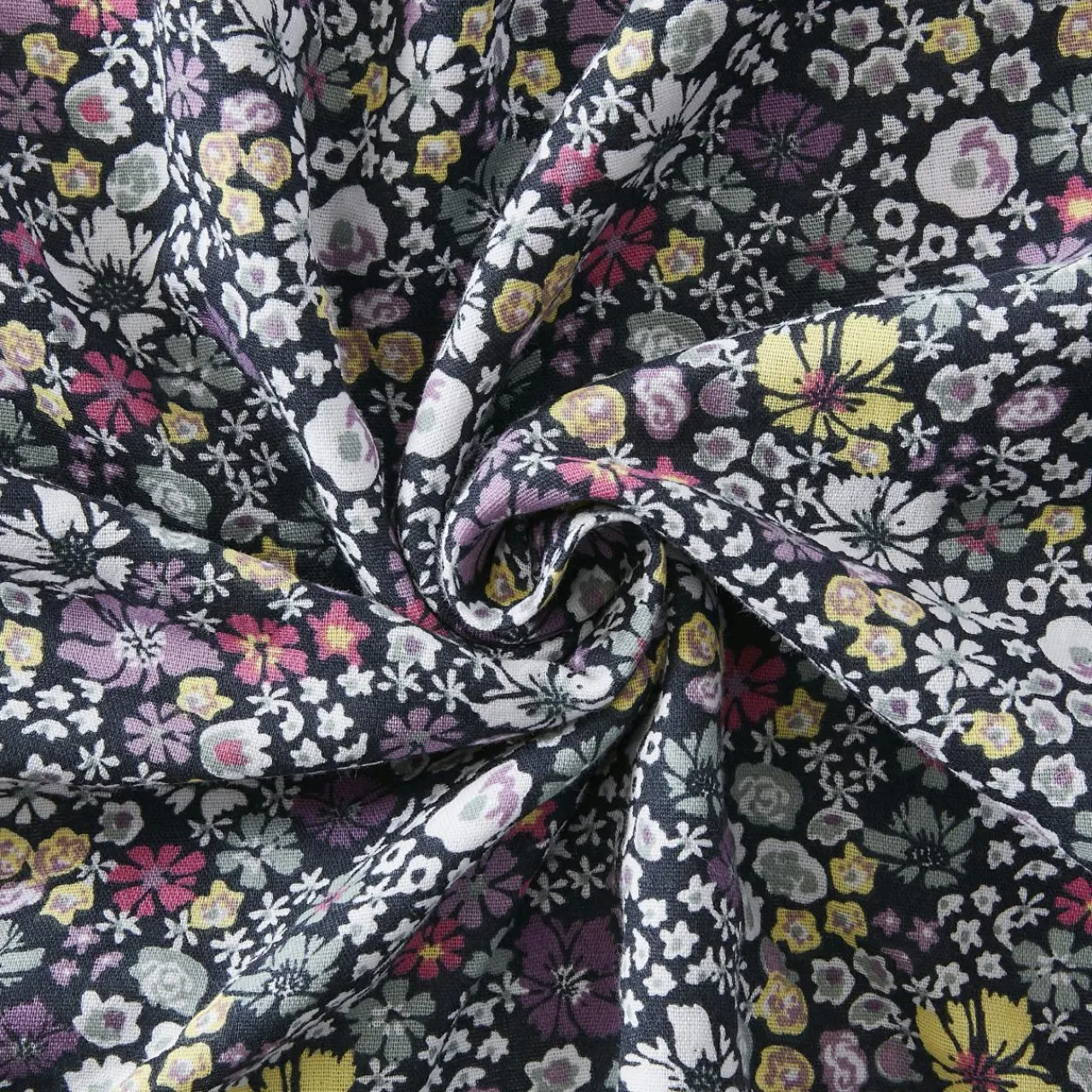EMINZA Taie d'oreiller carrée gaze de coton (60 x 60 cm) Elya Violet Hot