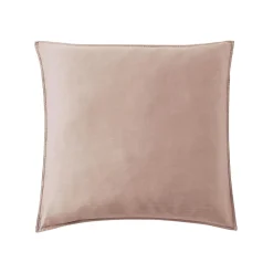 EMINZA Taie d'oreiller carrée lyocell Tencel™ lavé (63 x 63 cm) Olivia blush Rose Clearance
