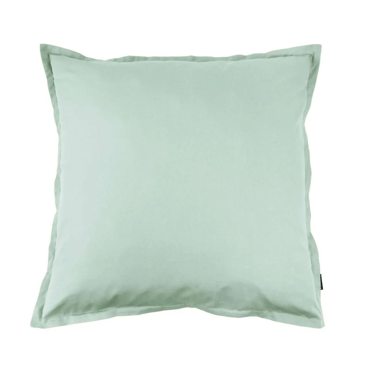 EMINZA Taie d'oreiller carrée percale de coton (65 x 65 cm) Cali Vert Eucalyptus Outlet
