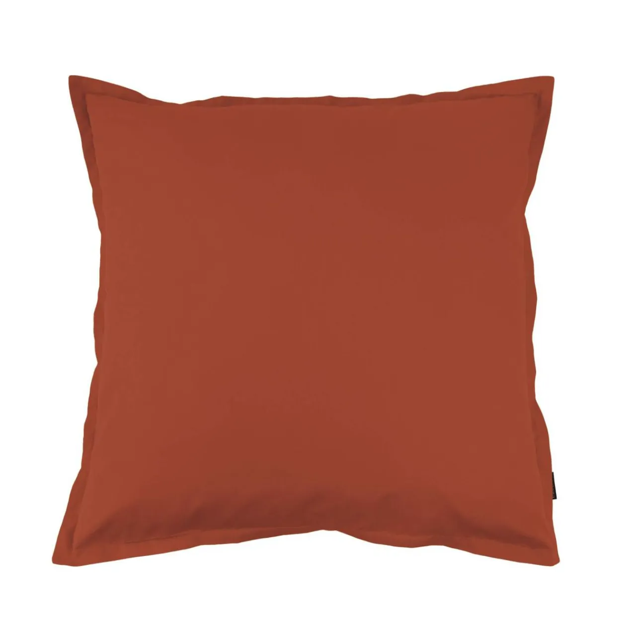 EMINZA Taie d'oreiller carrée percale de coton (65 x 65 cm) Cali Terracotta Sale