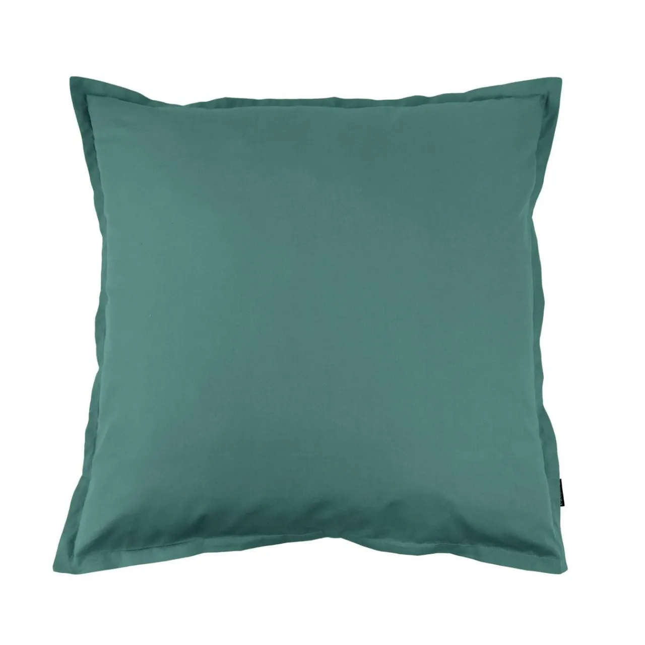 EMINZA Taie d'oreiller carrée percale de coton (65 x 65 cm) Cali Bleu canard Sale