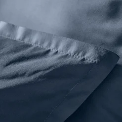 EMINZA Taie d'oreiller carrée percale de coton (65 x 65 cm) Cali Bleu marine Sale