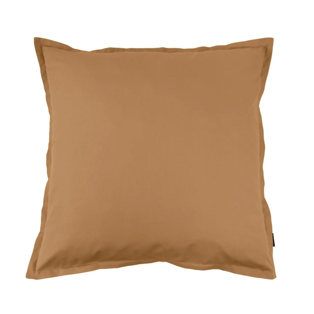 EMINZA Taie d'oreiller carrée percale de coton (65 x 65 cm) Cali Camel Online