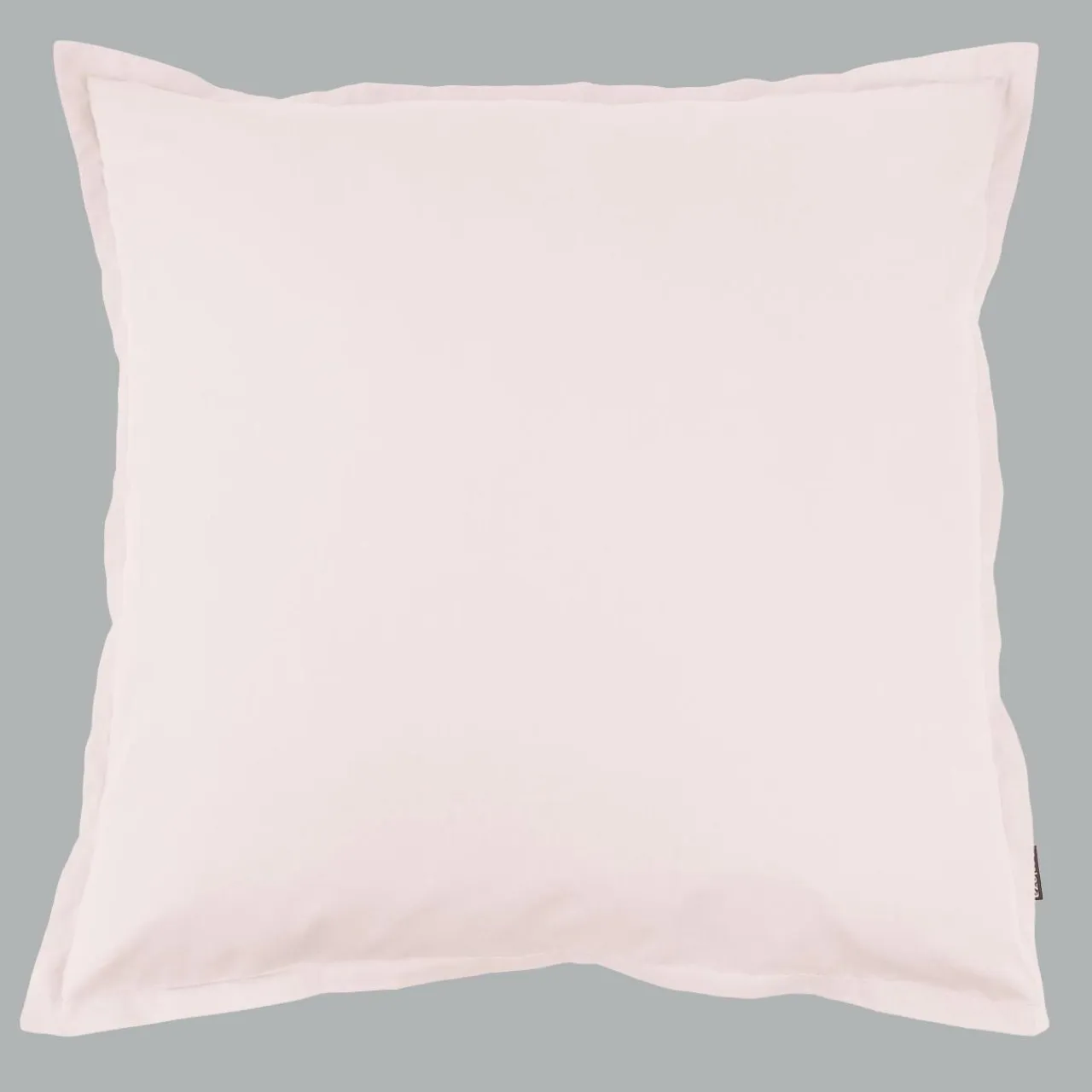 EMINZA Taie d'oreiller carrée percale de coton (80 x 80 cm) Cali Rose poudré New