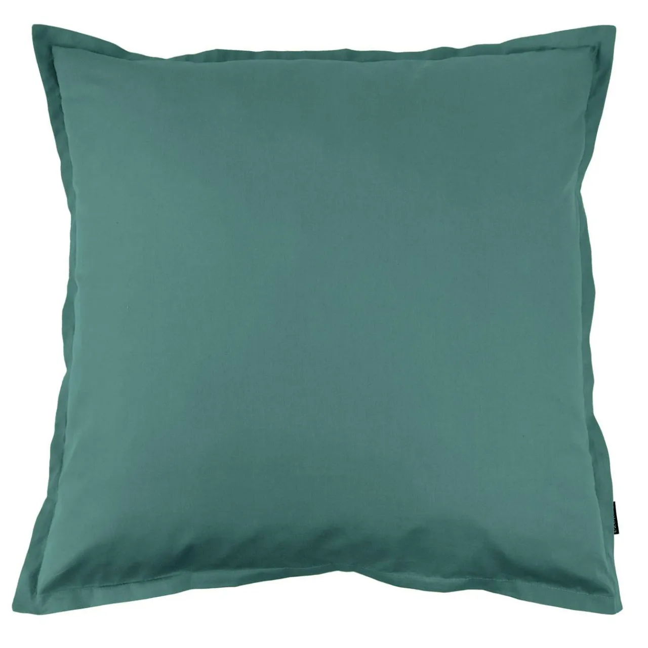 EMINZA Taie d'oreiller carrée percale de coton (80 x 80 cm) Cali Bleu canard Hot