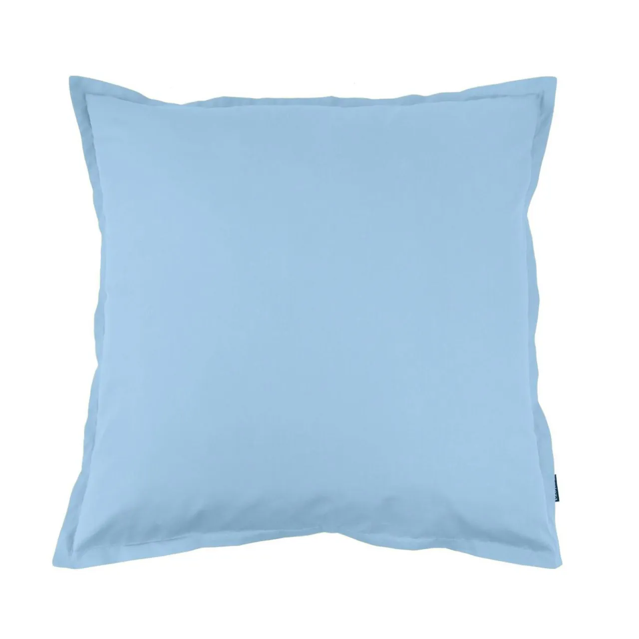 EMINZA Taie d'oreiller carrée percale de coton (65 x 65 cm) Cali Bleu Ciel New