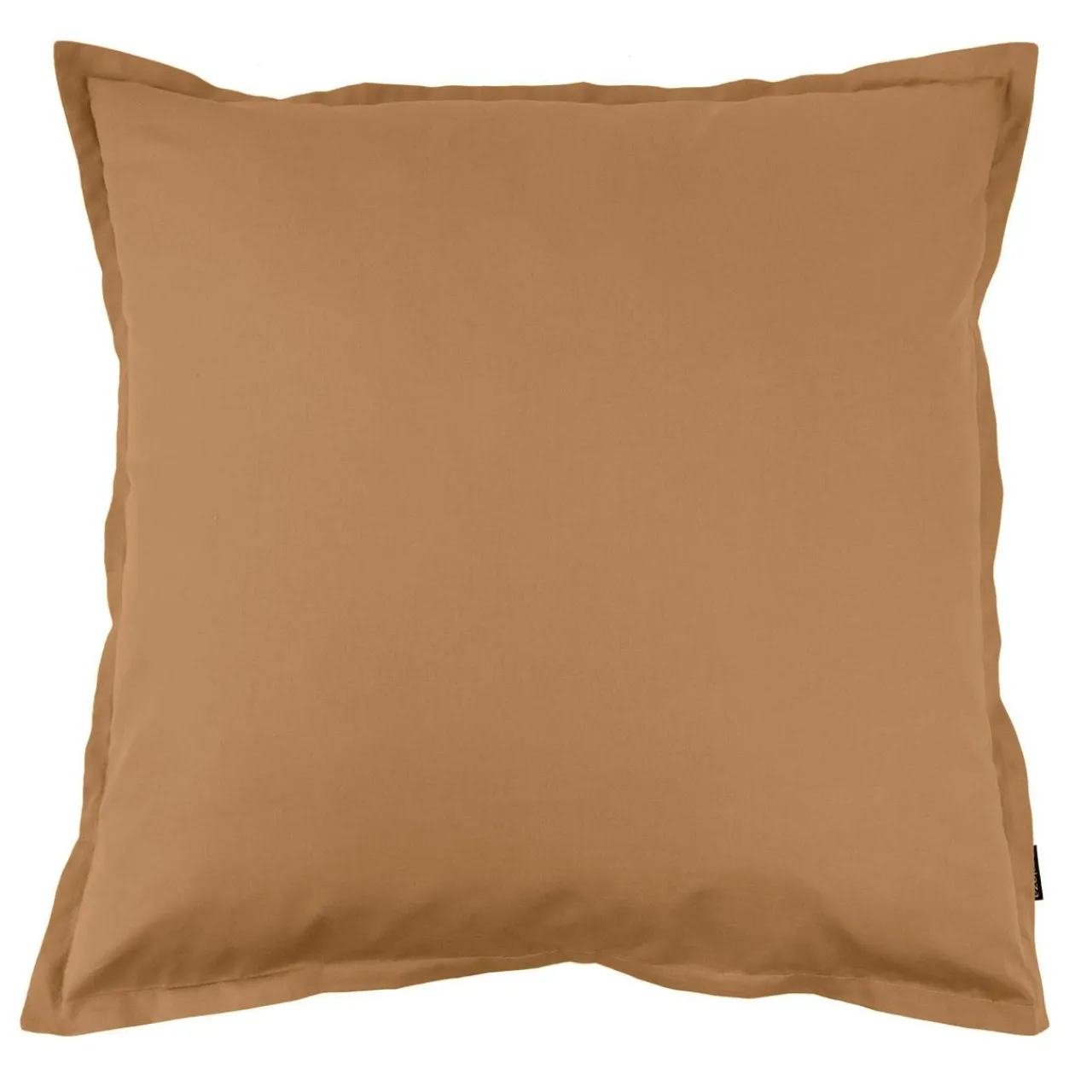 EMINZA Taie d'oreiller carrée percale de coton (80 x 80 cm) Cali Camel Hot