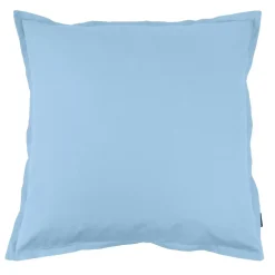 EMINZA Taie d'oreiller carrée percale de coton (80 x 80 cm) Cali Bleu Ciel Online