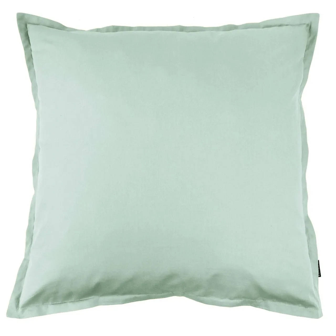 EMINZA Taie d'oreiller carrée percale de coton (80 x 80 cm) Cali Vert Eucalyptus New