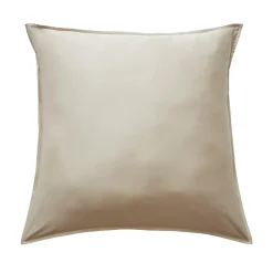 EMINZA Taie d'oreiller carrée satin de bambou (63 x 63 cm) Sienna Beige Clearance