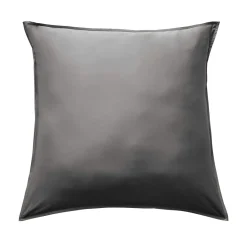 EMINZA Taie d'oreiller carrée satin de bambou (80 x 80 cm) Sienna granit Gris Sale