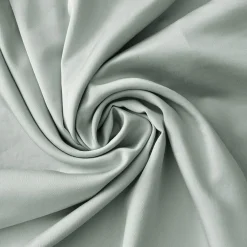 EMINZA Taie d'oreiller carrée satin de bambou (63 x 63 cm) Sienna Vert Eucalyptus Best