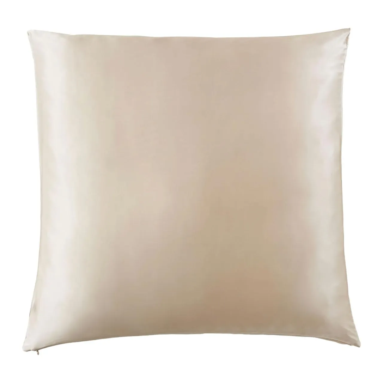EMINZA Taie d'oreiller carrée soie de mûrier (80 x 80 cm) Mizuki pampa Beige Online