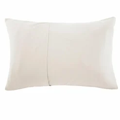 EMINZA Taie d'oreiller quadruple gaze de coton (50 x 80 cm) Victoria x Gaïa Pampa Beige New