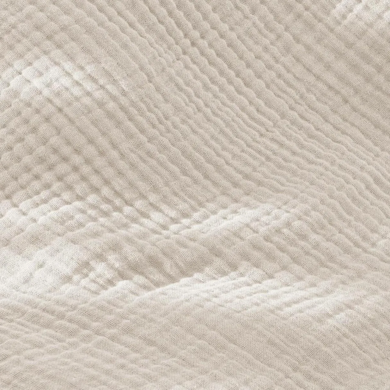 EMINZA Taie d'oreiller quadruple gaze de coton (80 x 80 cm) Victoria x Gaïa pampa Beige Discount