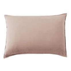 EMINZA Taie d'oreiller rectangulaire lyocell Tencel™ lavé (50 x 80 cm) Olivia blush Rose Clearance