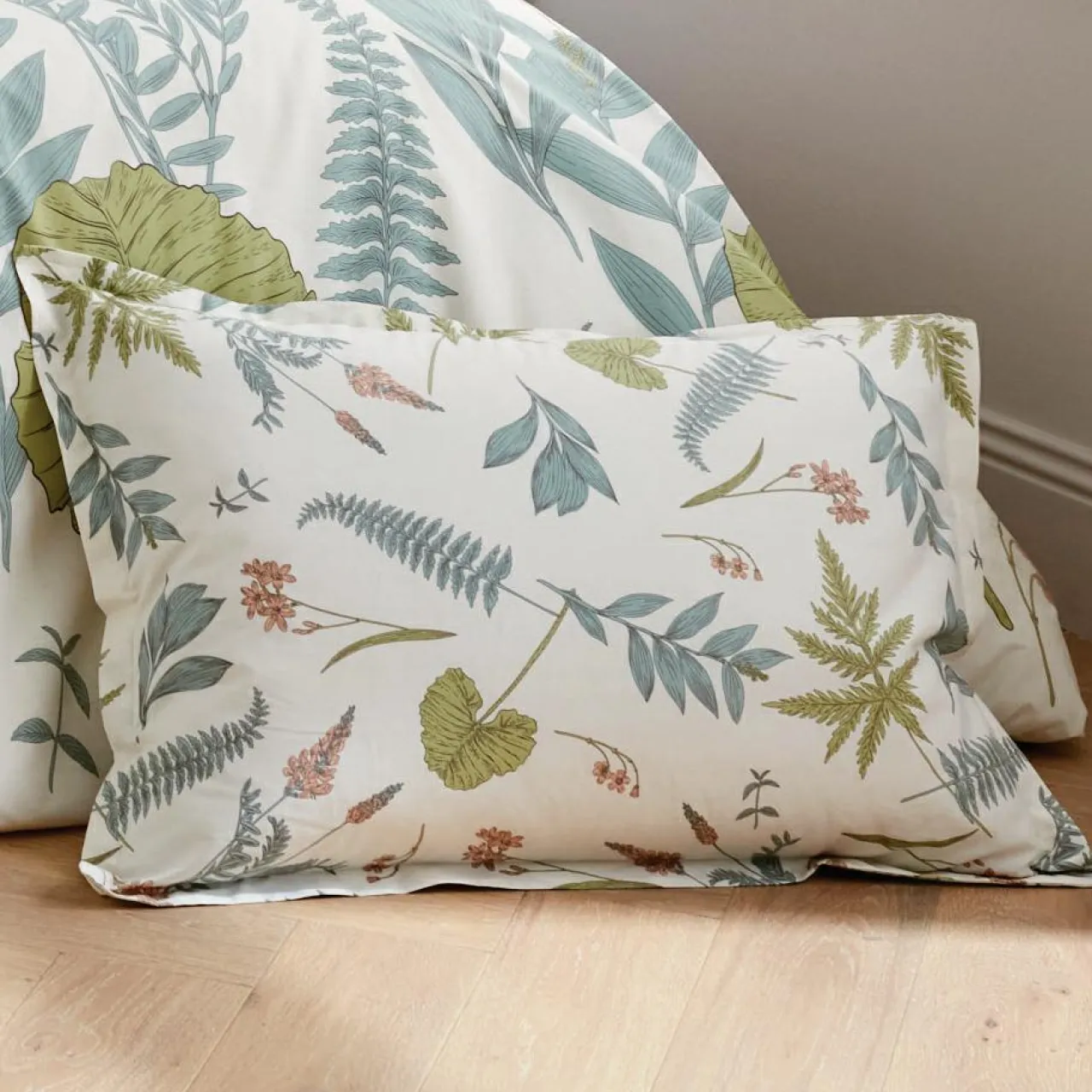 TRADILINGE Taie d'oreiller rectangulaire percale de coton (50 x 70 cm) Féerie Multicolore Discount
