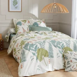 TRADILINGE Taie d'oreiller rectangulaire percale de coton (50 x 70 cm) Féerie Multicolore Discount
