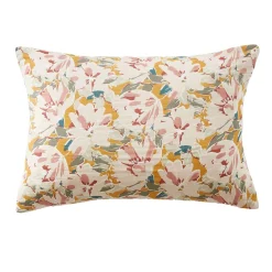 EMINZA Taie d'oreiller rectangulaire gaze de coton (50 x 70 cm) April Multicolore Hot