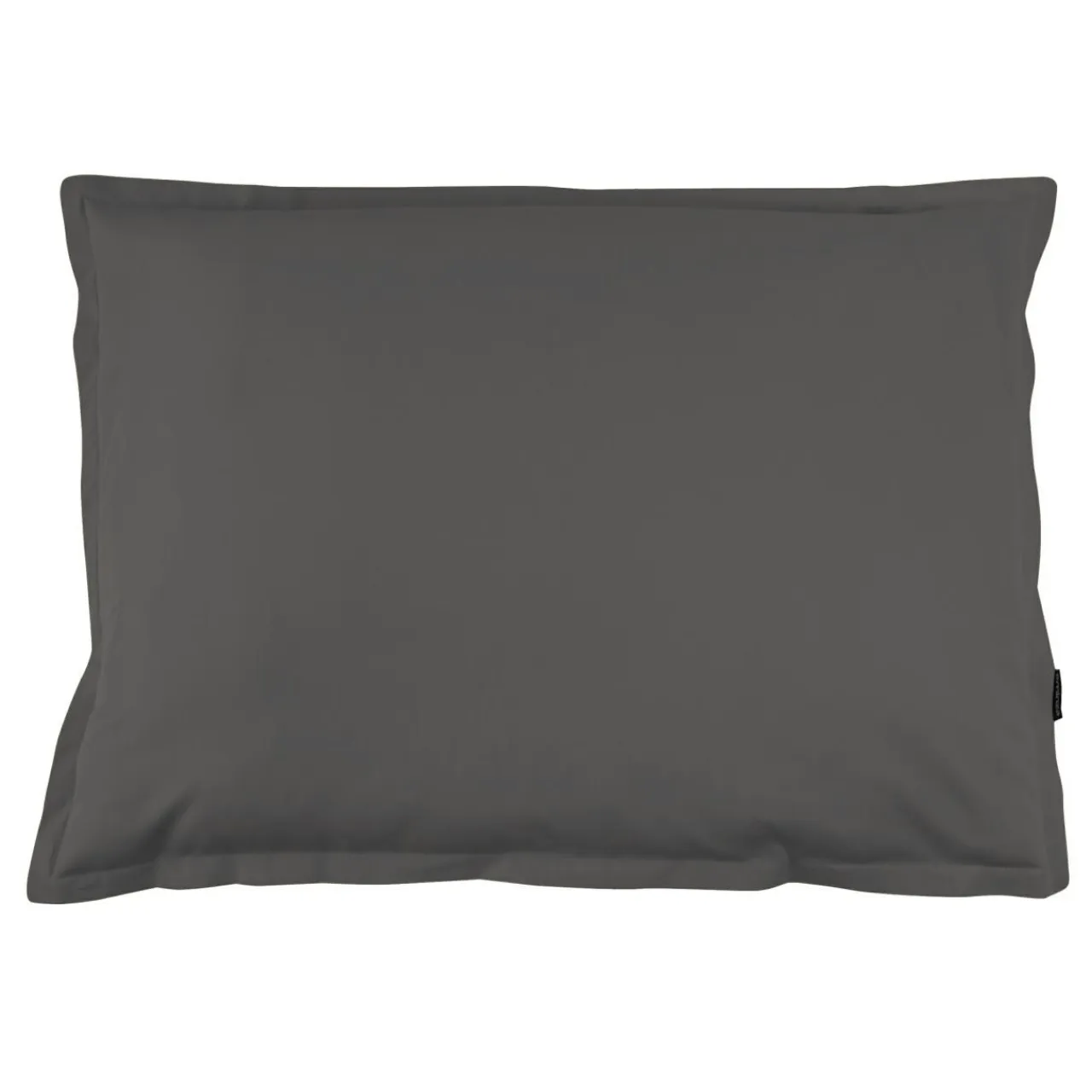 EMINZA Taie d'oreiller rectangulaire percale de coton (50 x 70 cm) Cali Gris Anthracite Best