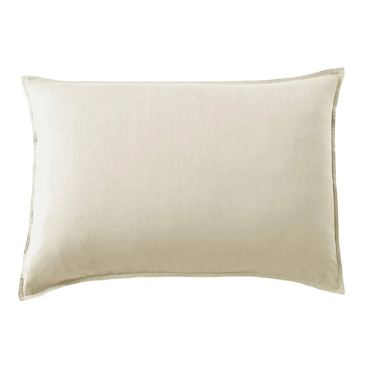 EMINZA Taie d'oreiller rectangulaire lyocell Tencel™ lavé (50 x 70 cm) Olivia pampa Beige Online