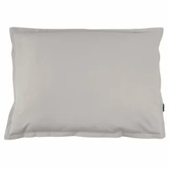 EMINZA Taie d'oreiller rectangulaire percale de coton (50 x 80 cm) Cali Gris clair Best
