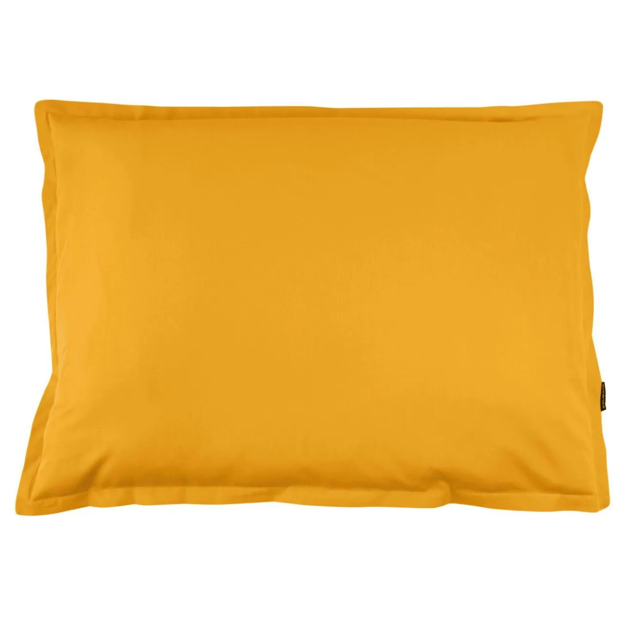 EMINZA Taie d'oreiller rectangulaire percale de coton (50 x 70 cm) Cali Jaune moutarde Hot