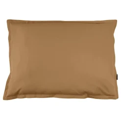 EMINZA Taie d'oreiller rectangulaire percale de coton (50 x 80 cm) Cali Camel