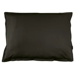 EMINZA Taie d'oreiller rectangulaire percale de coton (50 x 80 cm) Cali e Noir Discount