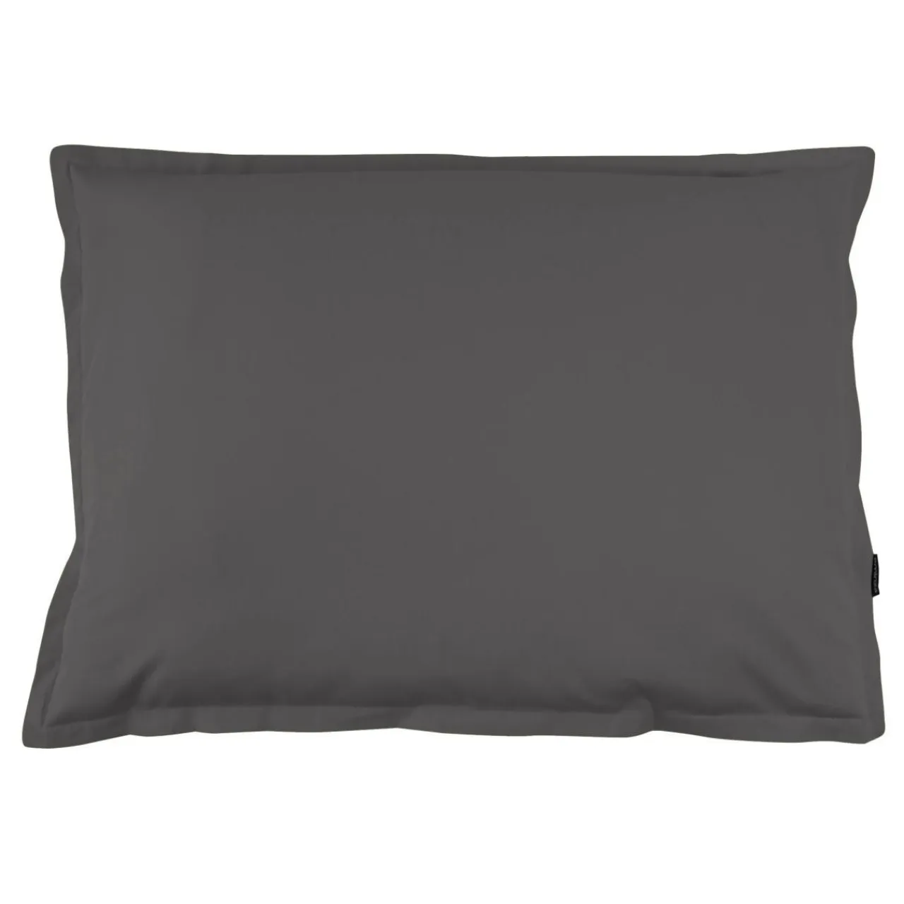 EMINZA Taie d'oreiller rectangulaire percale de coton (80 cm) Cali Gris Anthracite