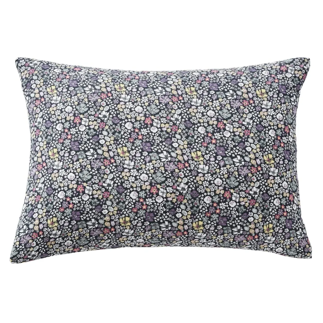 EMINZA Taie d'oreiller rectangulaire gaze de coton (50 x 70 cm) Elya Violet Hot